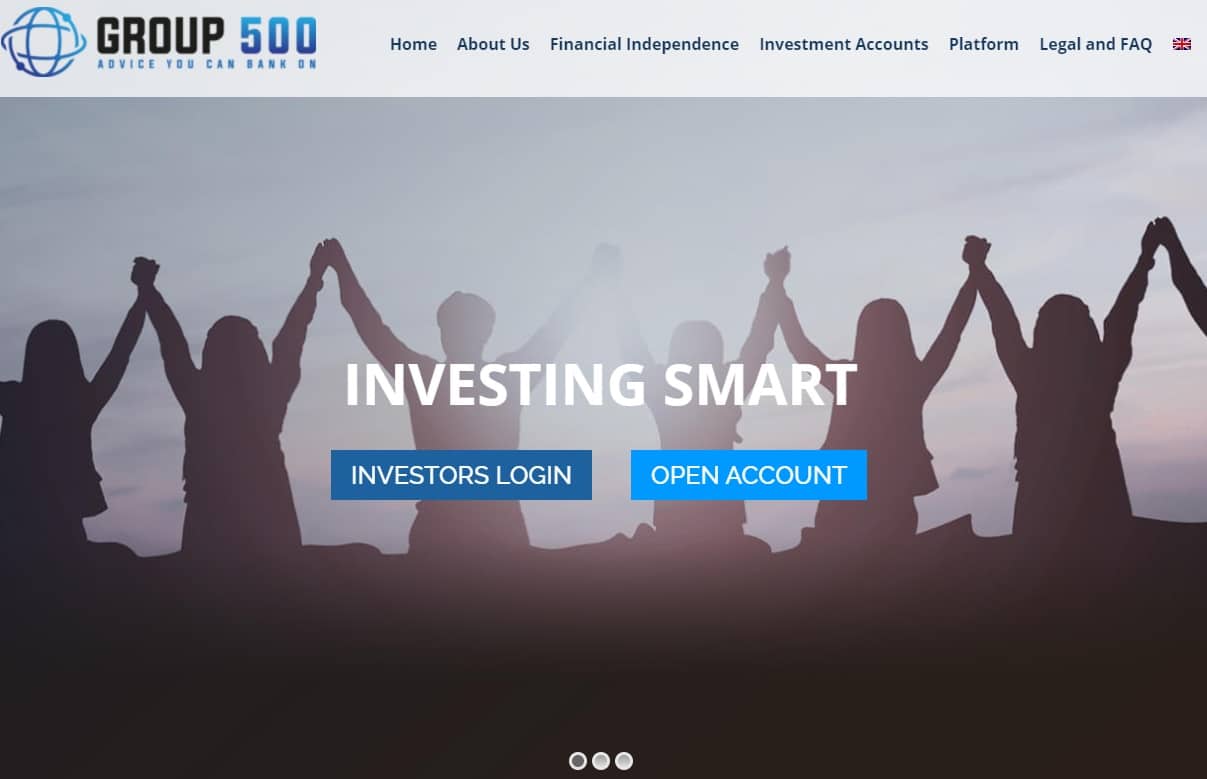 Group 500 website