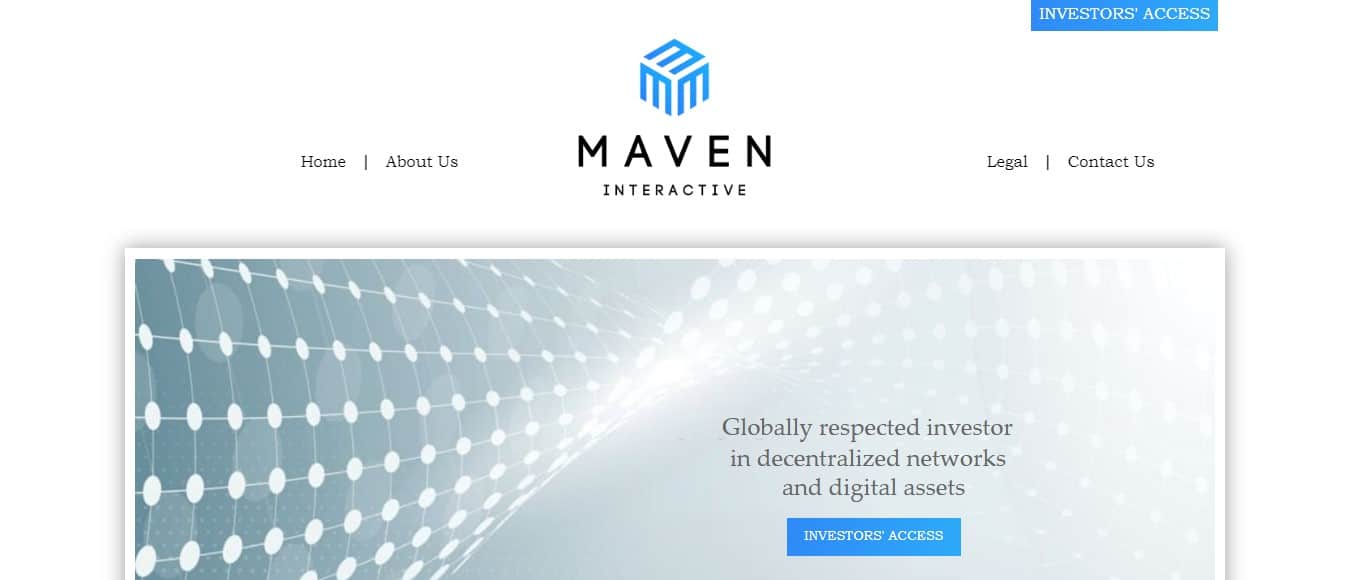 Maven Interactive website