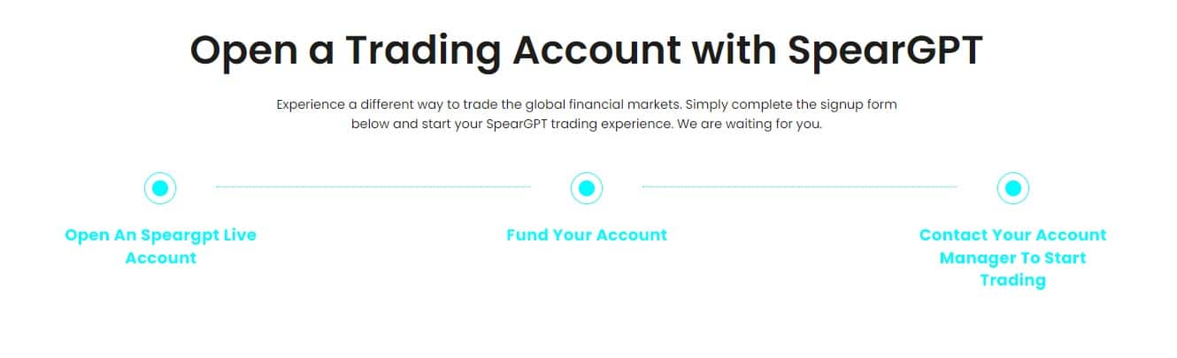 opening an account with SpearGPT